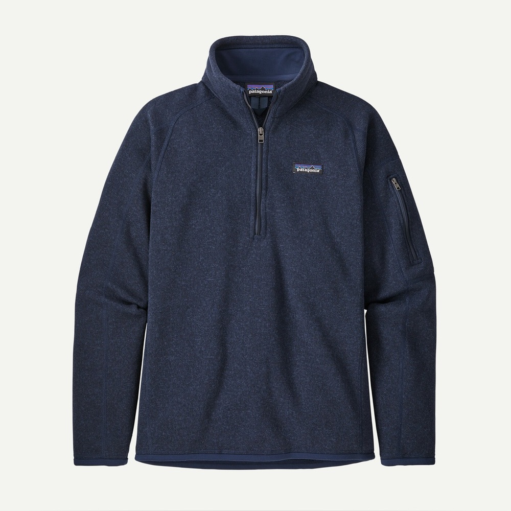 Patagonia New Navy Better Sweater 1/4-Zip Pullover
